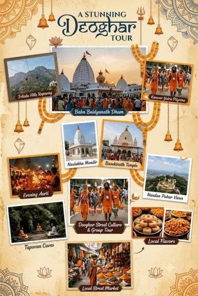 Gorakhpur to Deoghar (Baidyanath Dham) Tour 3N/4D