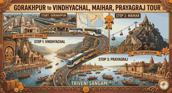 Gorakhpur-to-vindhyachal-devi-maihar-devi-prayagraj-tour