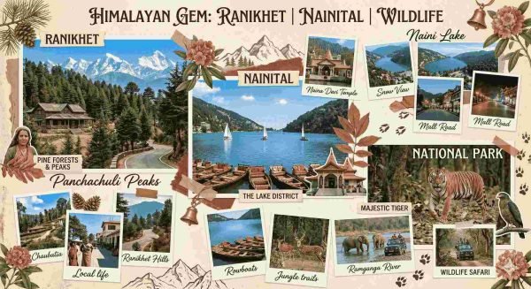 Jim Corbett, Ranikhet & Nainital Tour 5N/6D